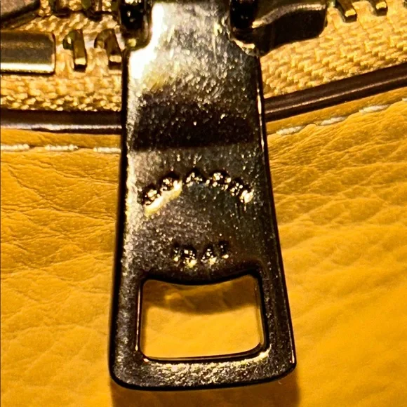 Coach 1941 Whipstitch Saddlebag Fringe Braided Pebbled Leather